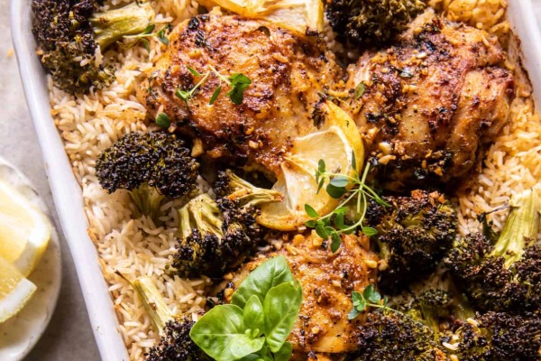 Lemon Herb Chicken with Quinoa